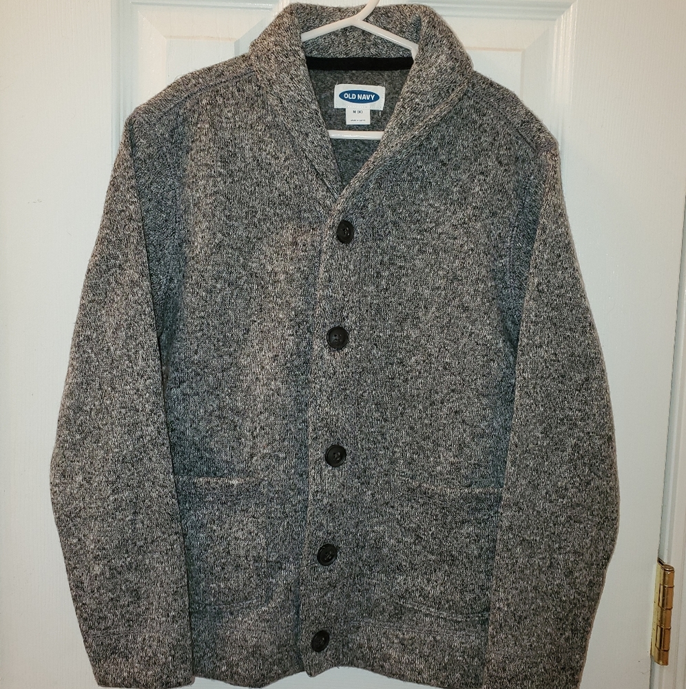 Button down blazer sweater